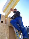 Carpentry and wooden frame houses construction services